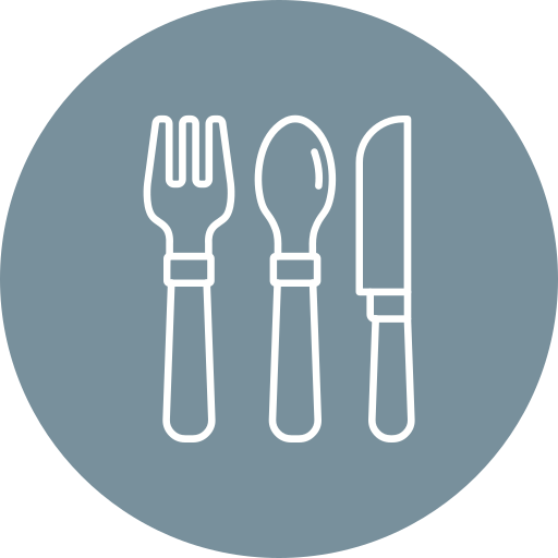 cuchillería icono gratis