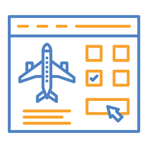 reserva online icono gratis