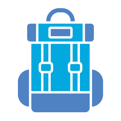 mochila icono gratis