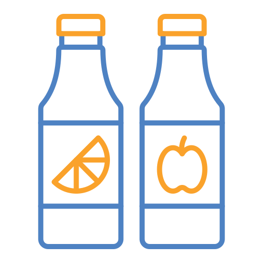 bouteille de jus Icône gratuit