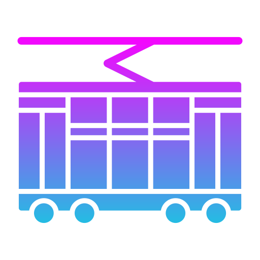 Трамвай бесплатно иконка Трамвай бесплатно иконка