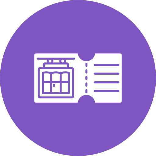 Ticket free icon Ticket free icon