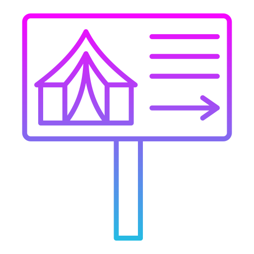 Зона кемпинга бесплатно иконка Зона кемпинга бесплатно иконка