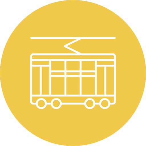 Трамвай бесплатно иконка Трамвай бесплатно иконка