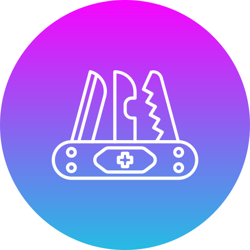 Swiss army knife free icon