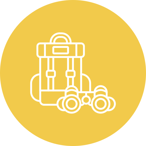 senderismo icono gratis