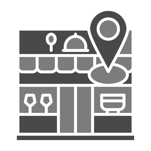 Restaurant location free icon Restaurant location free icon