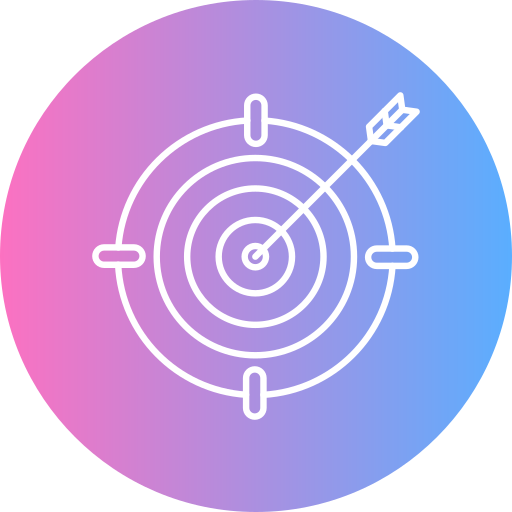 agenda de objetivos icono gratis