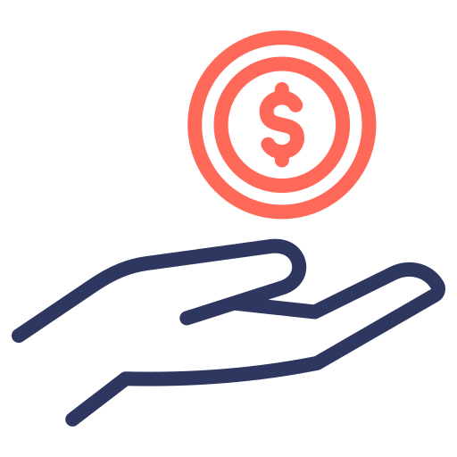 대출 무료 아이콘