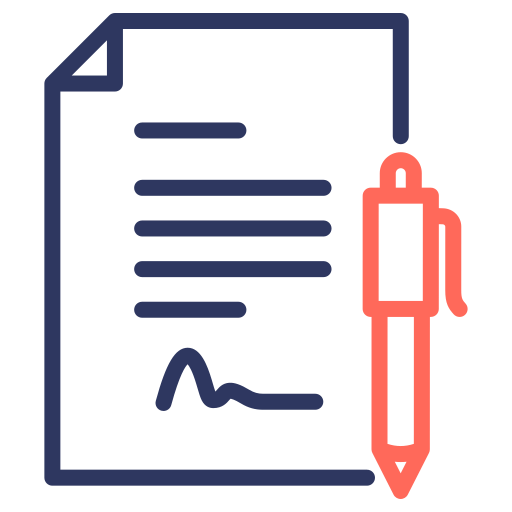 Contract free icon Contract free icon