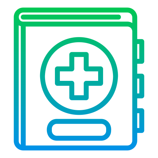 Medical book free icon