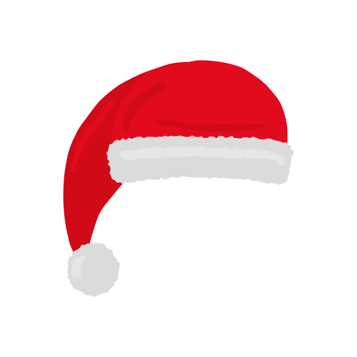 gorro de papá noel icono gratis