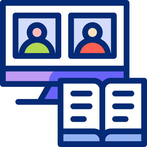 Éducation en ligne Icône gratuit