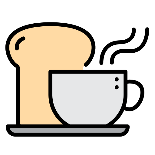 comida para el desayuno icono gratis