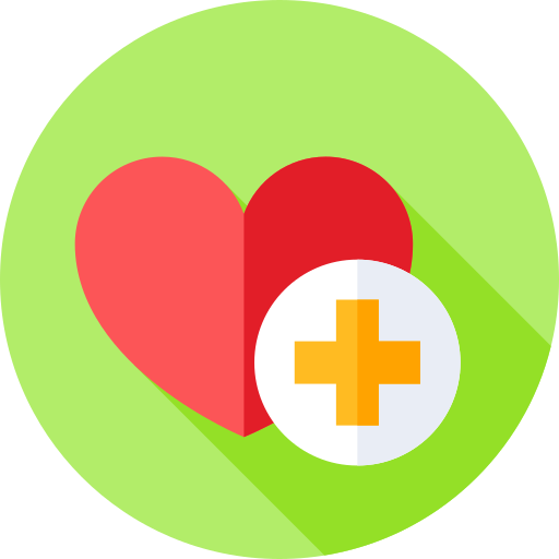 Healthcare Flat Circular Flat icon