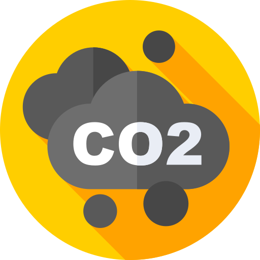 Co2 icono gratis