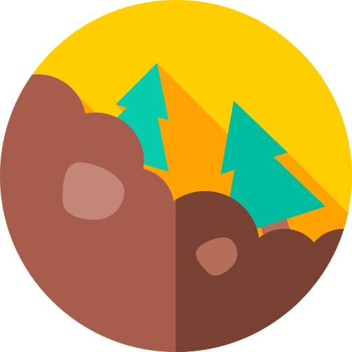 Landslide free icon Landslide free icon