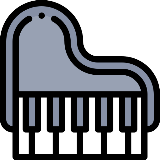 Piano de cauda grátis ícone Piano de cauda grátis ícone