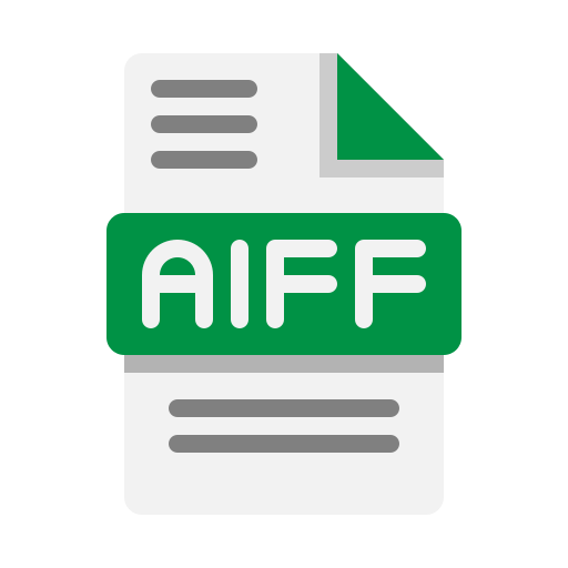 aiff icono gratis