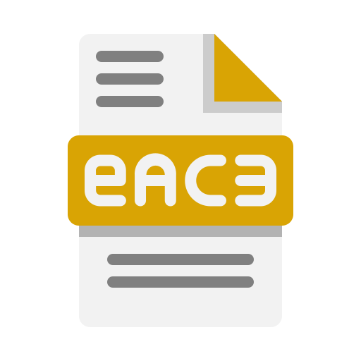 eac3 Icône gratuit eac3 Icône gratuit