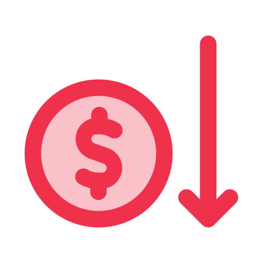 quiebra icono gratis