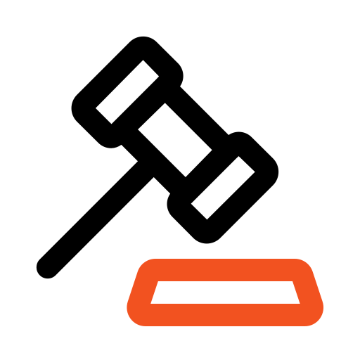 subasta icono gratis