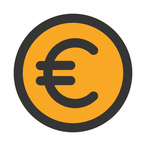 euro icono gratis