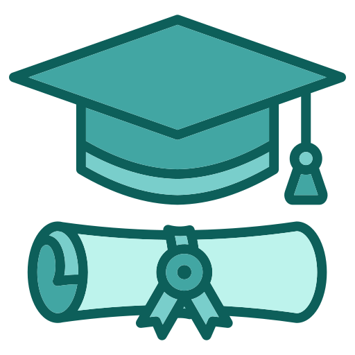 graduación icono gratis