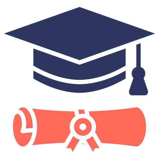 graduación icono gratis