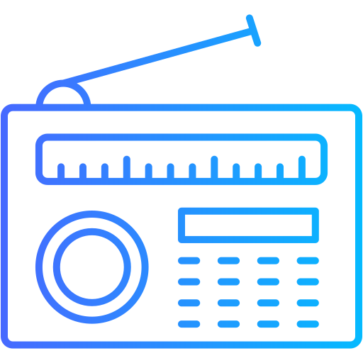 aplicación de radio icono gratis