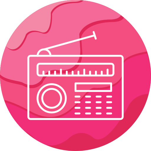 aplicación de radio icono gratis