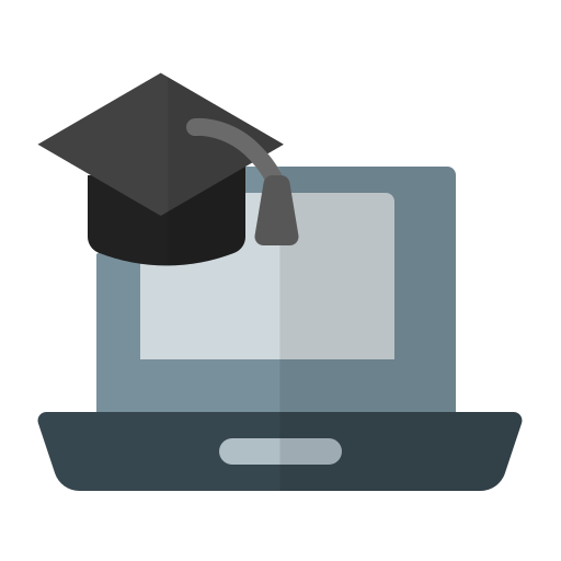 educación en línea icono gratis