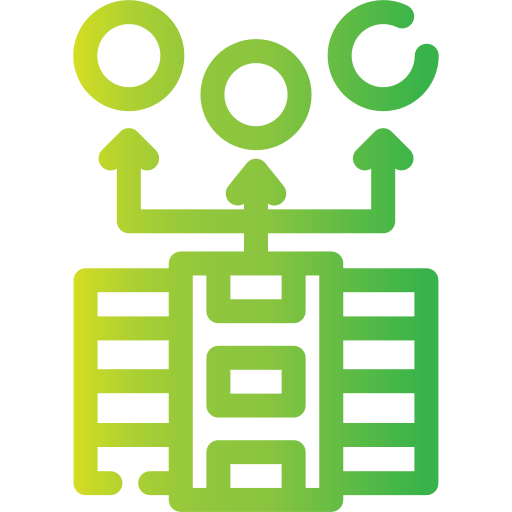 financiación colectiva icono gratis