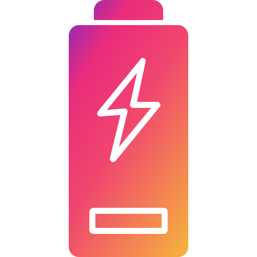 batería baja icono gratis