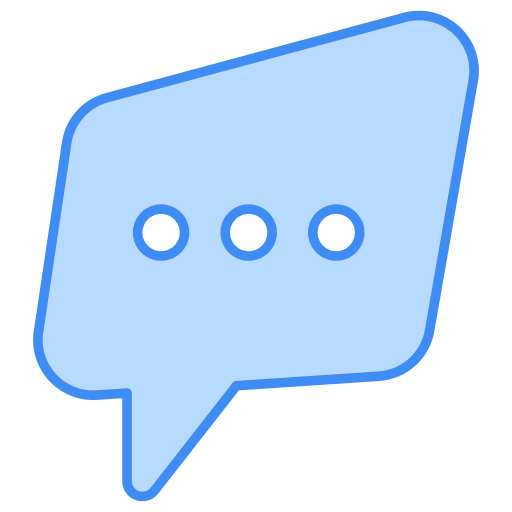 Chat bubble free icon
