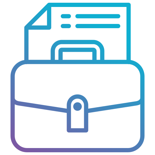 Briefcase free icon