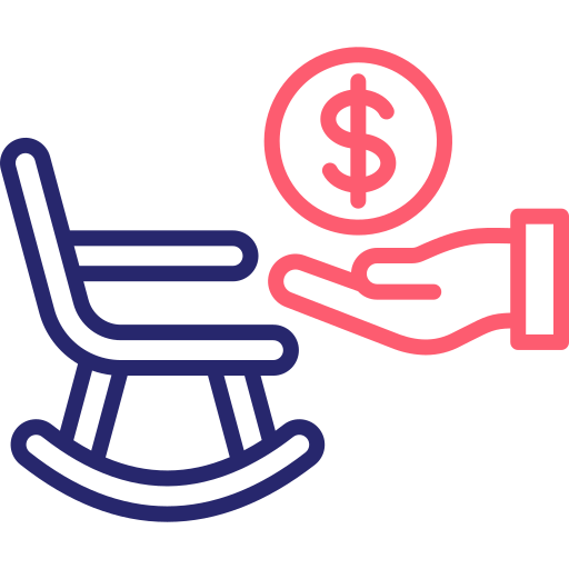 Pensions free icon