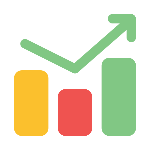 Bar chart free icon Bar chart free icon