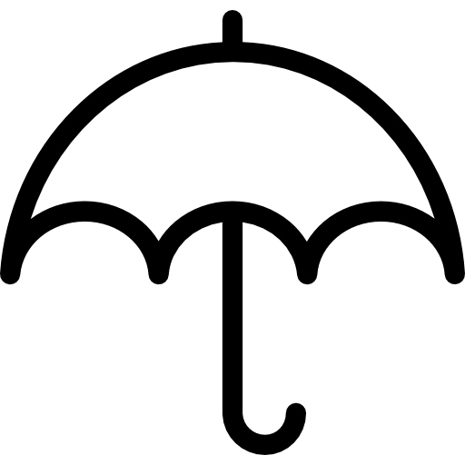 Umbrella Vignesh Oviyan Lineal icon