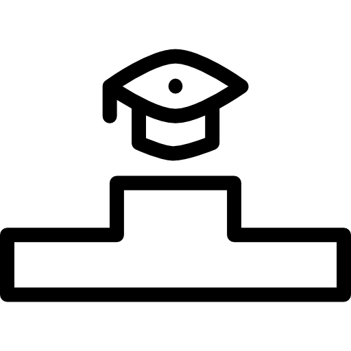 graduación icono gratis