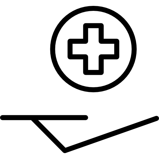 seguro médico icono gratis