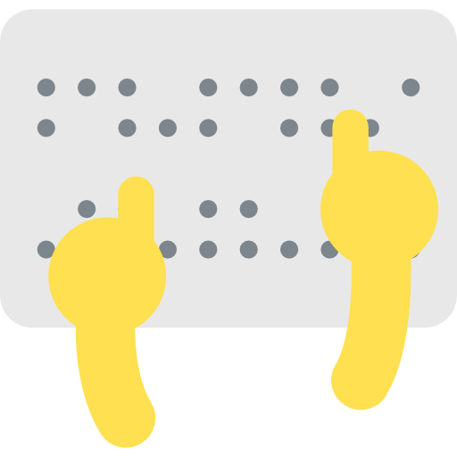 braille icono gratis