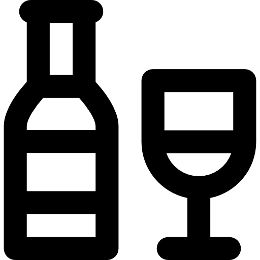 vino icono gratis