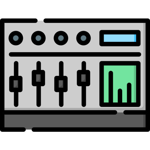 Sound mixer - free icon