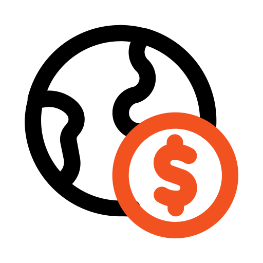 economía icono gratis