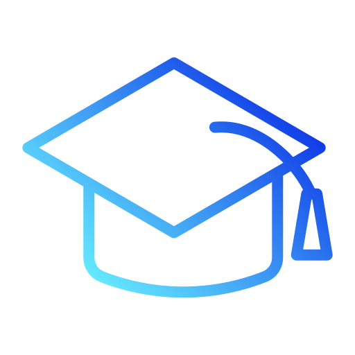 graduación icono gratis