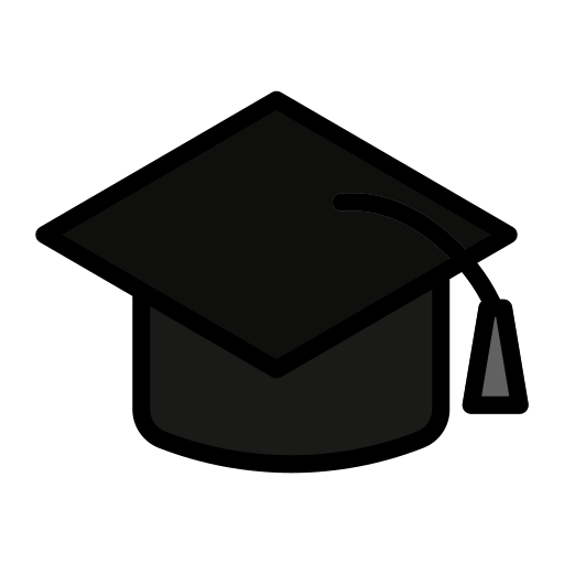 graduación icono gratis