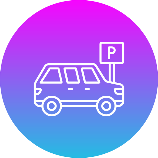 estacionamento de carro grátis ícone estacionamento de carro grátis ícone