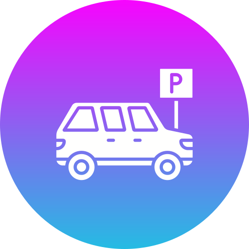 estacionamento de carro grátis ícone estacionamento de carro grátis ícone