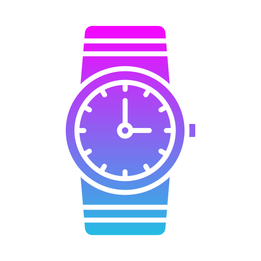 reloj de pulsera icono gratis